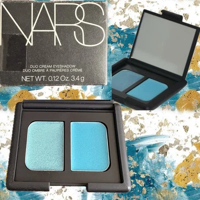 Sombra de ojos Nars crema a polvo tonos intensos sin arrugas Duo-Burn It Blue Foto 1 de 4
