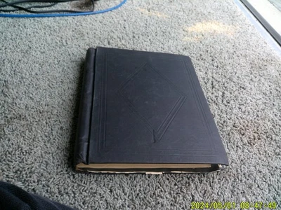 A RECORD OF THE FAMILY STILWELL 1325-1887. Original manuscript + original photos - Image 1 of 4