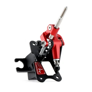 Conjunto de palanca de cambios corta Hybrid Racing (06-11 Civic) - rojo polvo - Imagen 1 de 8