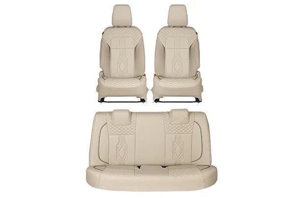 Sunbeam Highlight Siliver Lining 座椅套 (L) 适用于全新 Dzire 990J0M55US3-020 — 第 1/4 张图片