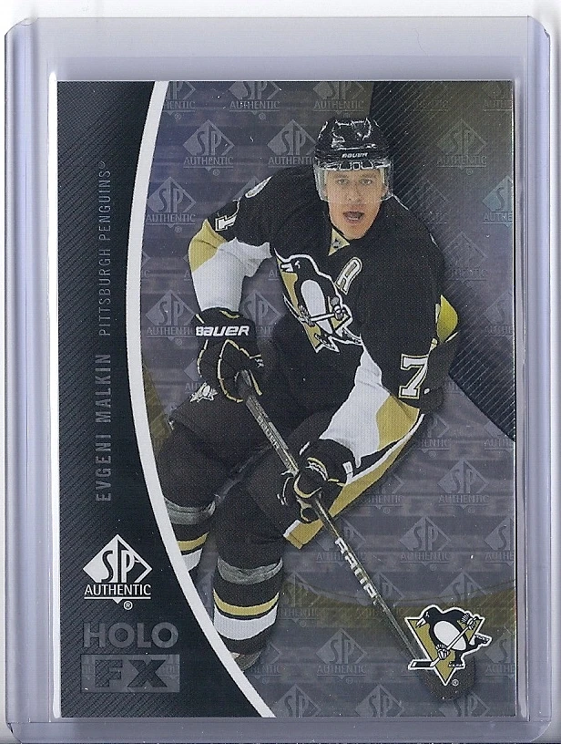 2010-11 UPPER DECK SP AUTHENTIC EVGENI MALKIN UD HOLOVIEW FX PENGUINS - Image 1 of 1