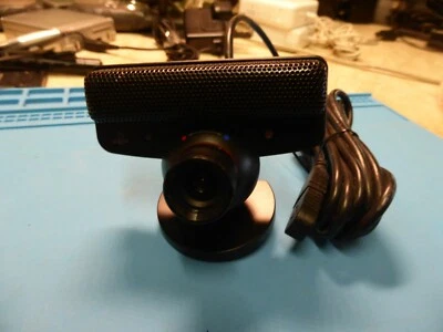 Cámara original Sony Playstation 3 eyetoy negra PS3 oficial - sin usar Foto 1 de 4