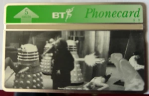 5 Units Dr Who (2) Daleks BT Phonecard BTG 462 - Picture 1 of 1