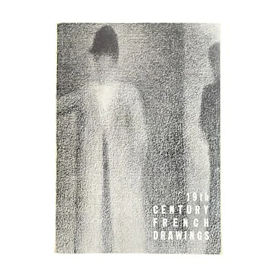 19th Century French Drawings 1947 Catalog Pissarro Renoir Seurat Ingres Art - Image 1 of 4