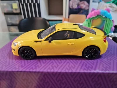 1/18 Kyosho samurai Subaru BRZ GT Yellow (KSR18027Y) - Image 1 of 4