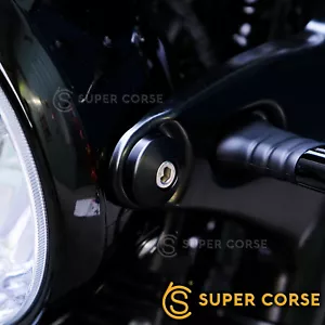 Perno de cubierta de faros Triumph Bonneville T100 T120 / negro - Imagen 1 de 7