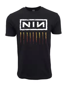 NINE INCH NAILS GRAPHIC T SHIRT BLACK - Picture 1 of 3