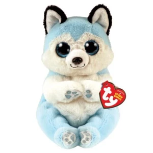Ty Thunder Husky | Beanie Bellies Plush Soft Toy | 6 Inch | BNWTs | Plushie - Picture 1 of 1