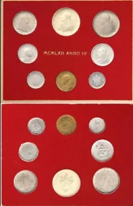 VATICAN CITY 1962 4TH YEAR OF THE PONTIFICATE OF POPE JOHN THE 23RD 8 PC SET - Picture 1 of 2