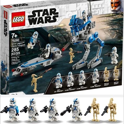 ¡SE ENVÍA EN 24hrs! LEGO Star Wars: 501st Legion Clone Troopers (75280) Nuevo Precintado Foto 1 de 4
