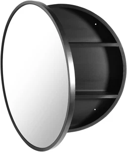 20 Inch X 20 Inch round Bathroom Mirror Cabinet, Circular Medicine Cabinet, Wall - Picture 1 of 6