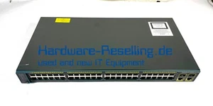 Cisco Catalyst WS-C2960+48TC-L 48xFE+2x1000BT Or 2xSFP Switch Plus (Poe) - Zdjęcie 1 z 5
