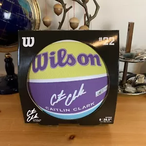 Wilson Caitlin Clark Inspire WNBA Basketball 6 Rookie Spring Easter Pink Purple - Bild 1 von 5