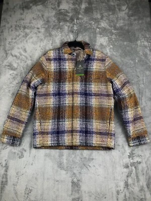 Alpine дизайн Мужская Hilltop вид куртка клетку синий наследия клетку размер маленький новый - Изображение 1 из 4