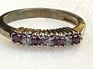 Antique Sterling Silver Rings Gemstones GLM 283g Size L - Picture 1 of 8