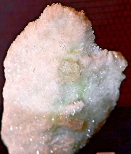 RARE GROSSULAR ACROITE? GARNET CRYSTALS ON DIOPSIDE JEFFREY MINE, QUEBEC, CANADA - Picture 1 of 4