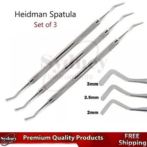Dental Composite Filling Heidman Spatula Flat Plastic Placing Mixing Instruments - Bild 1 von 3