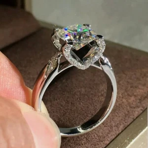 1.5ct French Cut Bridal Ring - Size 10 - Free Shipping - Picture 1 of 1