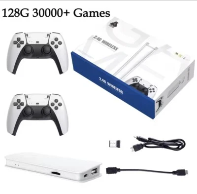 GAMESTICK M15 4K Pro Game Stick 128gb 30000+ Video Game Console Double Wireless Control