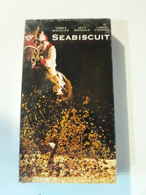 Seabiscuit (VHS, 2003) new sealed Horse Movie Adult Programming 777 - Imagem 1 de 4