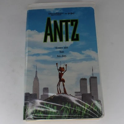 Antz VHS 1998 Animated Comedy Original Release DreamWorks Pictures - Image 1 of 4