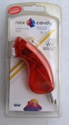 Rock Candy - Nintendo Wii/Wii U Nunchuck Control Stick (Stormin' Cherry) | New - Image 1 of 4