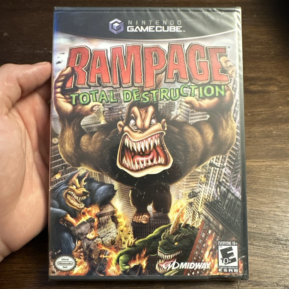 Brand New - Rampage: Total Destruction (Nintendo GameCube, 2006) Factory Sealed - Image 1 of 4