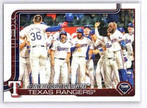 2025 Topps # 593 Texas Rangers - Foto 1 di 2