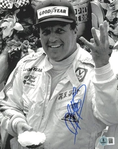 A.J. Foyt Autographed Signed 8x10 Photo Indy Car Beckett BAS QR #BS36916 - Picture 1 of 2