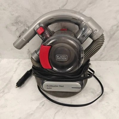 BLACK+DECKER 12V Auto Flexi Dustbuster Auto Car Handheld Vacuum Cleaner - Used - Image 1 of 4