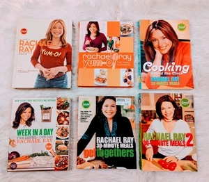 (6) Rachel Ray CookBooks 30 Minute Meals Pre-owned Lot - Picture 1 of 9