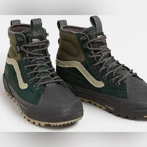 NEW VANS SK8-HI GORE-TEX MTE-3SHOES SCARAB GRAPE LEAFGREEN UNISEX M6 W7.5 - Picture 1 of 15
