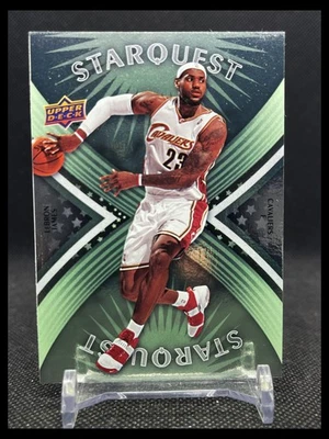 2008-09 Upper Deck First Edition Starquest Green #SQ17 LeBron James - Image 1 of 2