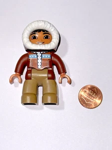 Lego Duplo Junge Mädchen Unisex Minifigur Figur Eskimo Arktis - Bild 1 von 1