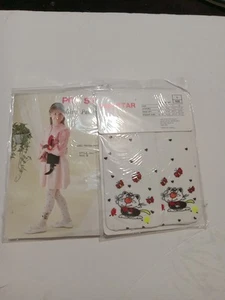 Pop Star Girls Tights Size small color White and graphics - Picture 1 of 4