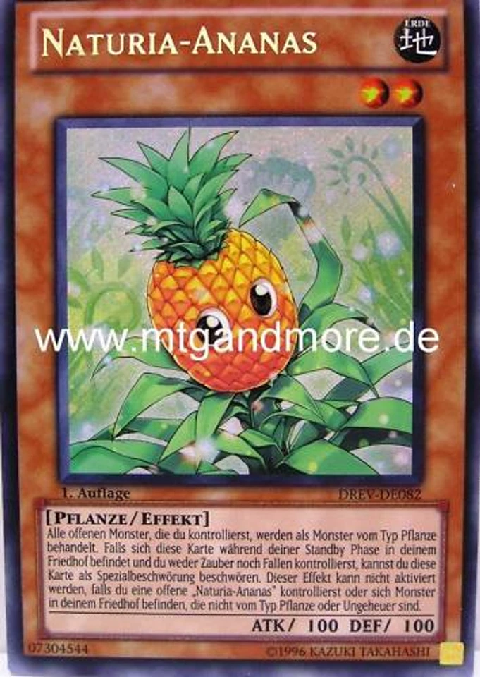 Yu-Gi-Oh 1x Naturia-Ananas - - - DREV - - - Secret - Bild 1 von 1