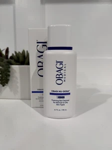 New Package Obagi Nu Derm Foaming Facial Deep Everday Daily Gel Cleanser 6.7oz - Picture 1 of 1