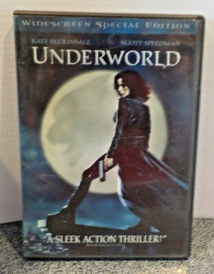 Underworld DVD With Kate Beckinsale & Scott Speedman Pre-owned Tested 2004 Foto 1 de 4