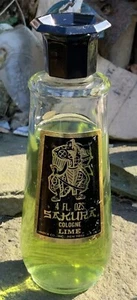 Vintage Sakura Lime Cologne Lander Co NY, Ultra Rare - Bild 1 von 2