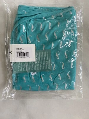 New! KicKee pants Neptune mini seahorse swaddle blanket - Image 1 of 3