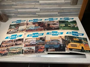 1976 Chevy trucks brochure collection eight pieces - Picture 1 of 6