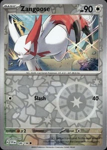 Pokemon Zangoose Escarlata y Violeta 151 146/198 Holograma Inverso Casi Nuevo - Imagen 1 de 1
