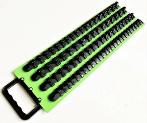 80pz GOLIATH PRESA INDUSTRIALE VASSOIO PORTAOGGETTI BINARIO ORGANIZZATORE VERDE LSTBG - Foto 1 di 1