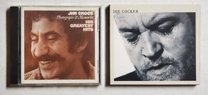 2 CD Lot - Jim Croce & Joe Cocker - Greatest Hits Collections  - Picture 1 of 5