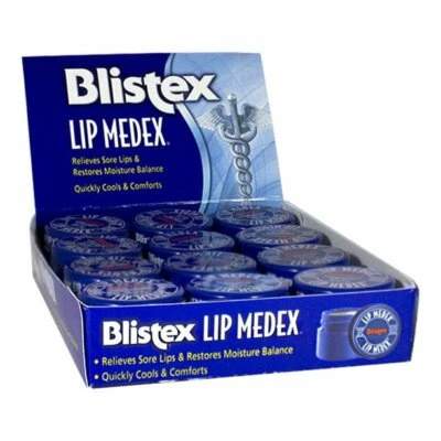 Mini frascos Blistex Lip Medex de 12 (0,25 oz)- 1 paquete Foto 1 de 2