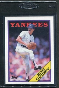 1988 Topps Ron Guidry #535 Yankees Nm/mt - Picture 1 of 1