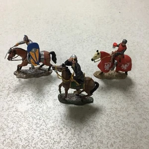 3 X DelPrado Collection - Vintage Cavalry Figurines. See Pictures - Picture 1 of 8