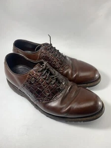 Footjoy Classics Herren Leder Golfschuhe Stil 55402 Hergestellt in USA 8C - Bild 1 von 7