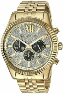 Michael Kors MK8494 Lexington Unisexuhr goldfarben 44mm - Bild 1 von 7
