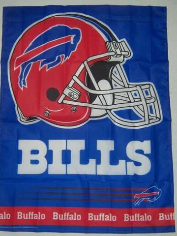 BUFFALO BILLS FOOTBALL Flag 27x37 genuine NFL licensed #1 quality made in USA Cover